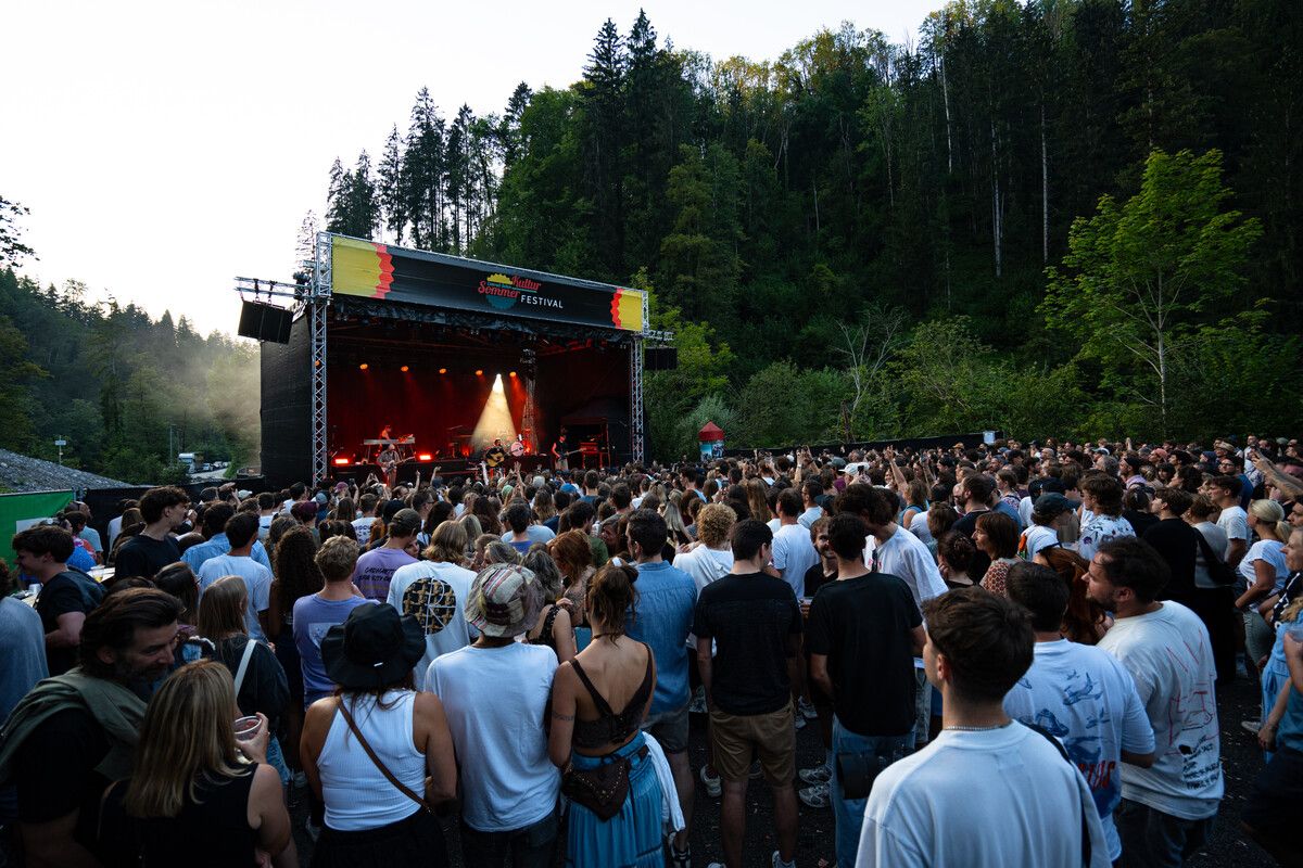 20.000 Musikfans kamen zum Kultursommer nach Dornbirn.⇒Sohm