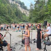 Musik in der Bürser Schlucht