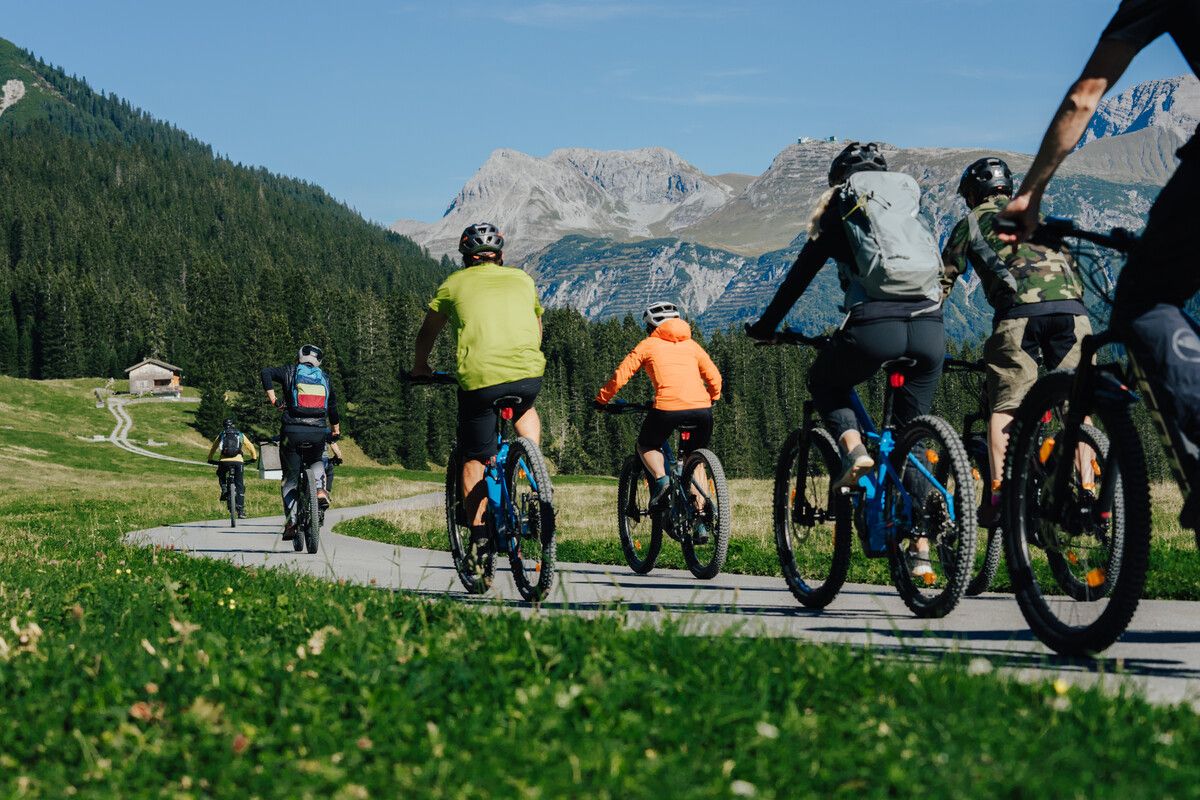 Am Sonntag findet das erste Mountainbikerennen in Lech statt. ⇒Bike Club Arlberg