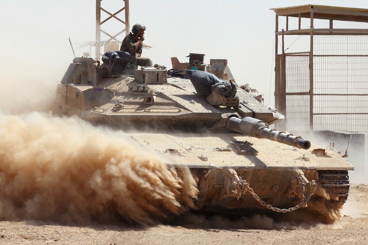 An der Einnahme der Stadt Gaza sollten vor allem Soldaten im aktiven Wehrdienst beteiligt sein.⇒AFP