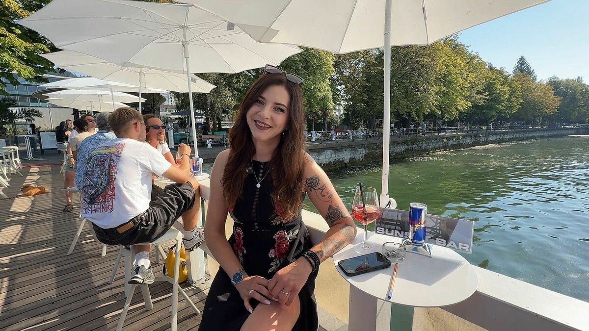 An der Sunset Bar findet Ebru Rauh regelmäßig ihre persönliche Auszeit. ⇒Stefanie Köchle