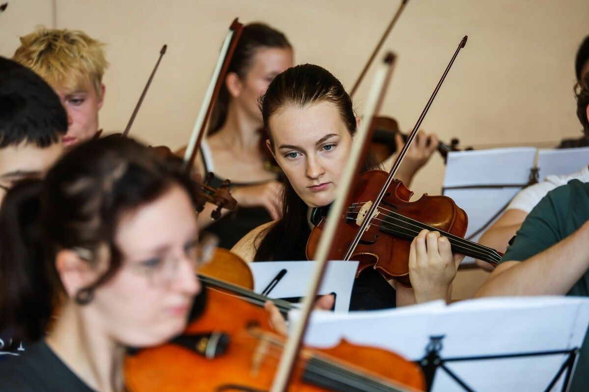 Bereits zum neunten Mal spielt die „Quarta 4 Länder Jugendphilharmonie“ unter der Leitung von Christoph Eberle groß auf. ⇒VN/Steurer (4)
