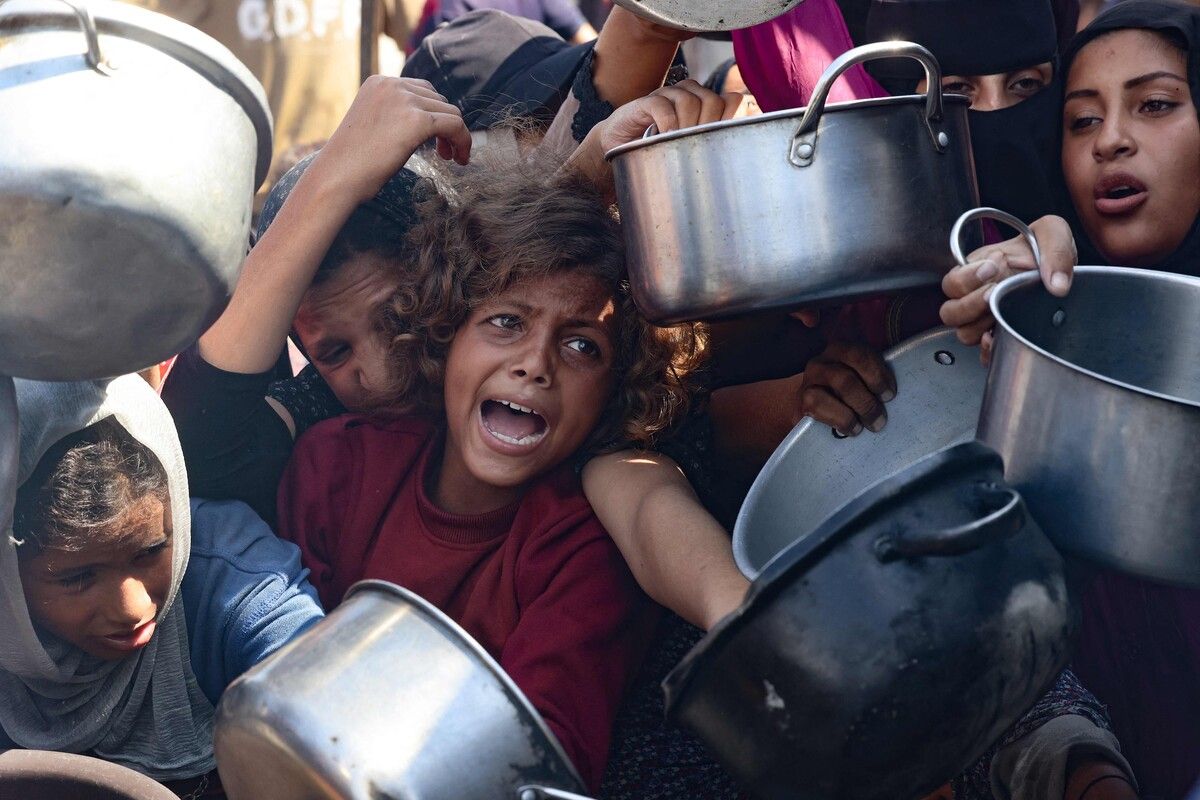 Bis Ende September werde laut IPC die Zahl der hungernden Menschen im Gazastreifen voraussichtlich auf 641.000 ansteigen.⇒AFP