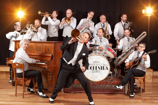 Das Hot Jazz Orchestra.⇒Veranstalter