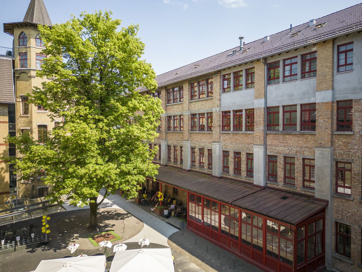 Das JUFA-Hotel in Bregenz im ehemaligen Benger-Areal wurde im Jahr 2023 runderneuert und erweitert.⇒vn/paulitsch