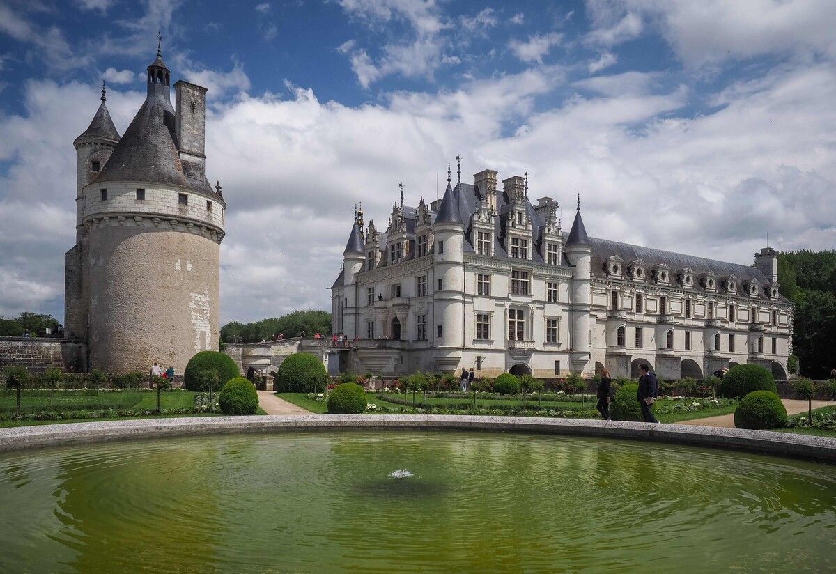 Das Schloss Chenonceau gilt als besonders anfällig für die Folgen des Klimawandels.⇒AFP