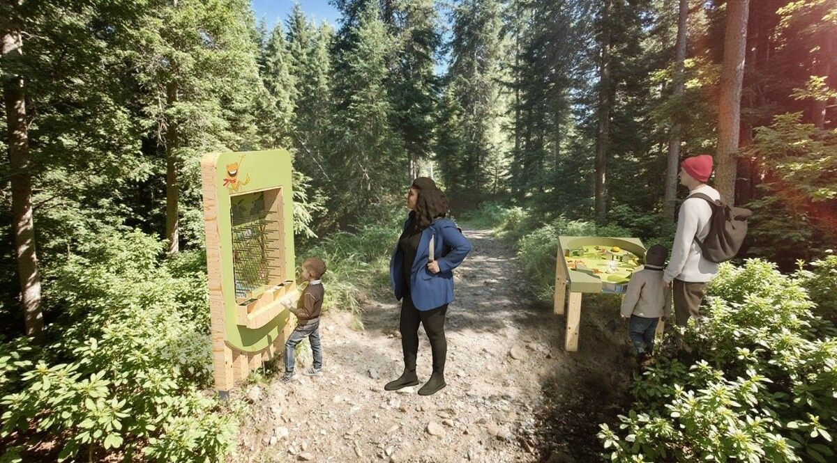 Der neue Klangberg ist eine Attraktion für Jung und Alt. ⇒VN/TK