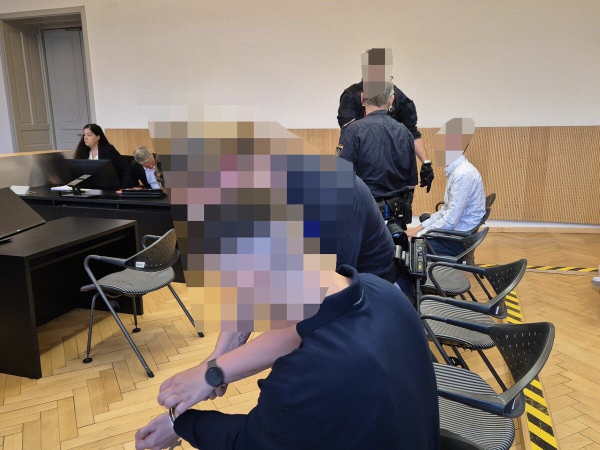 Die beiden jungen Männer mussten sich am Landesgericht Feldkirch verantworten. ⇒Eckert