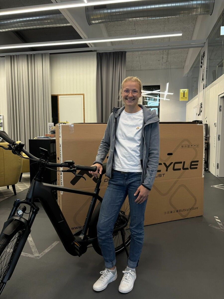 Die ersten benmo-Nutzer konnten ihre Bewegungsminuten gegen ein E-Bike eintauschen. benmo