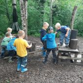 Wenn Kinder sich in der Natur austoben