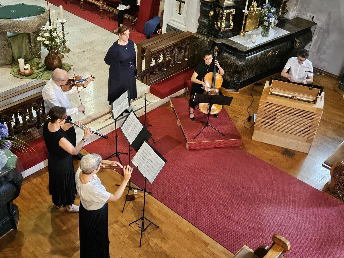 Die Musik der Barockzeit bildet den Schwerpunkt des Abends. ⇒Martin Loretz (2)