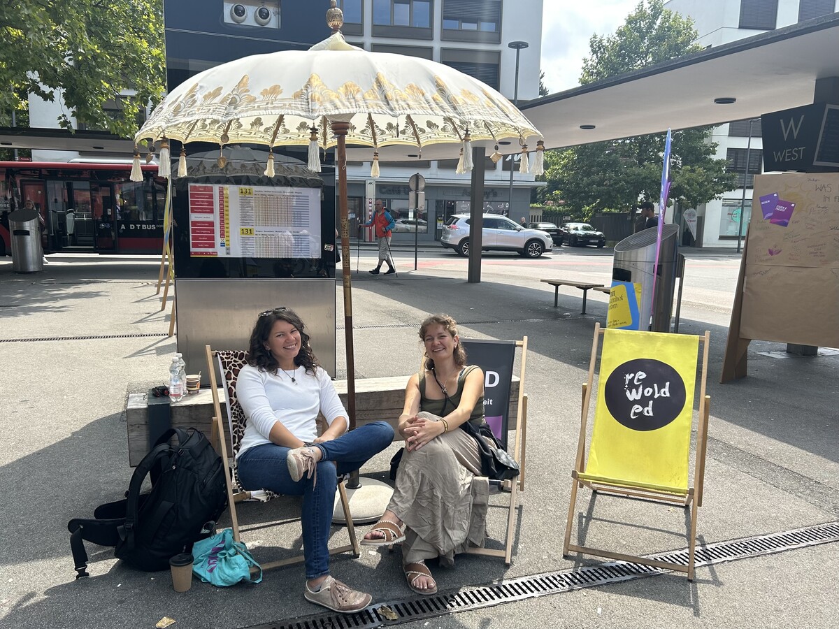 Die OJAD lud zum Verweilen ein.