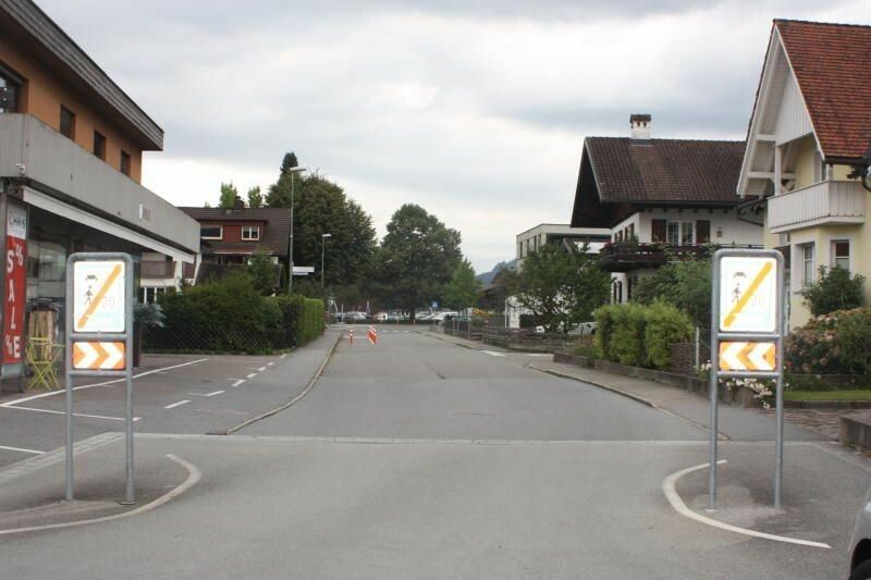 Die Sanierung der Kreuzlingerstraße in Rankweil steht kurz bevor. ⇒vn/TK(3)