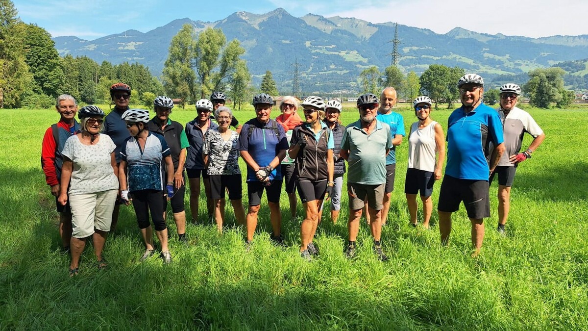 Die Tour von Schruns nach Rankweil überzeugte mit schöner Strecke, guter Stimmung und perfektem Wetter. ⇒Vorarlberg 50Plus Bregenz