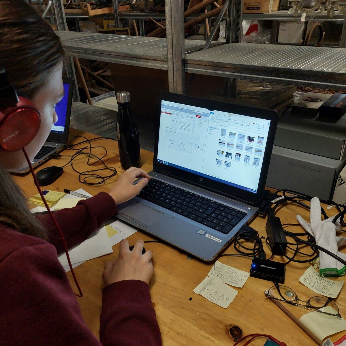 Digitale Aufarbeitung im Stadtmuseum Dornbirn. ⇒VLK