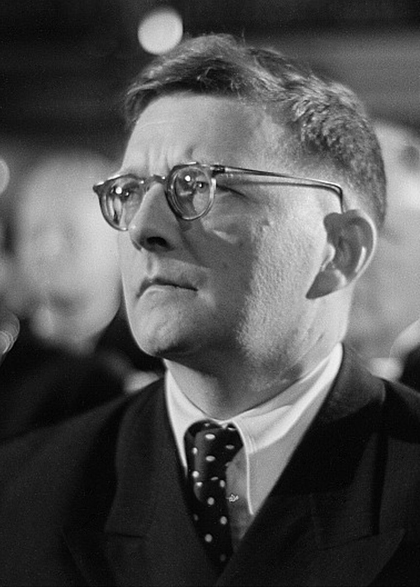 Dmitri Schostakowitsch zählt zu den bedeutendsten Komponisten des 20. Jahrunderts. ⇒ Rössing, Deutsche Fotothek