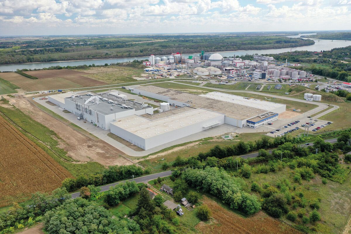 Eine Papierfabrik in Ungarn, entwickelt und geplant von BHM Ingenieure.⇒BHM (2)