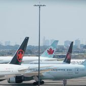 Air Canada am Boden