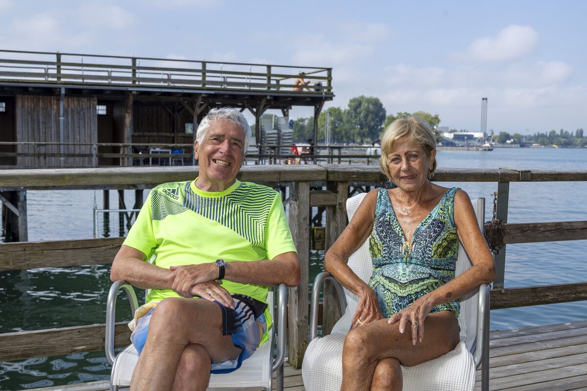 Gustl und Ursula Stöhr haben seit 30 Jahren eine Saisonkarte. ⇒VN/Paulitsch