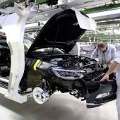 Deutsche Autobauer haben ihre Autoproduktion steigern können