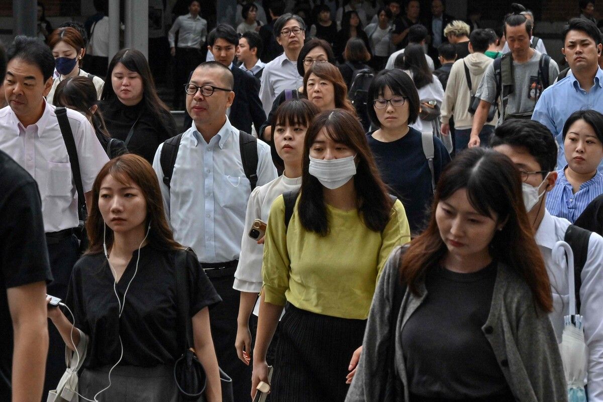 In Japan ist die Bevölkerungszahl das 16. Jahr in Folge zurückgegangen.⇒AFP