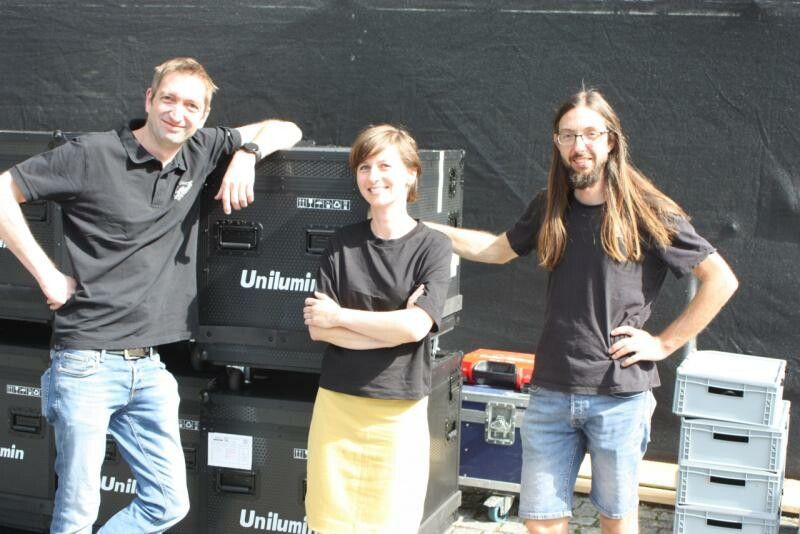 Katharina Leissing, Michael Mathis und Andreas Graber sind parat. ⇒vn/tk
