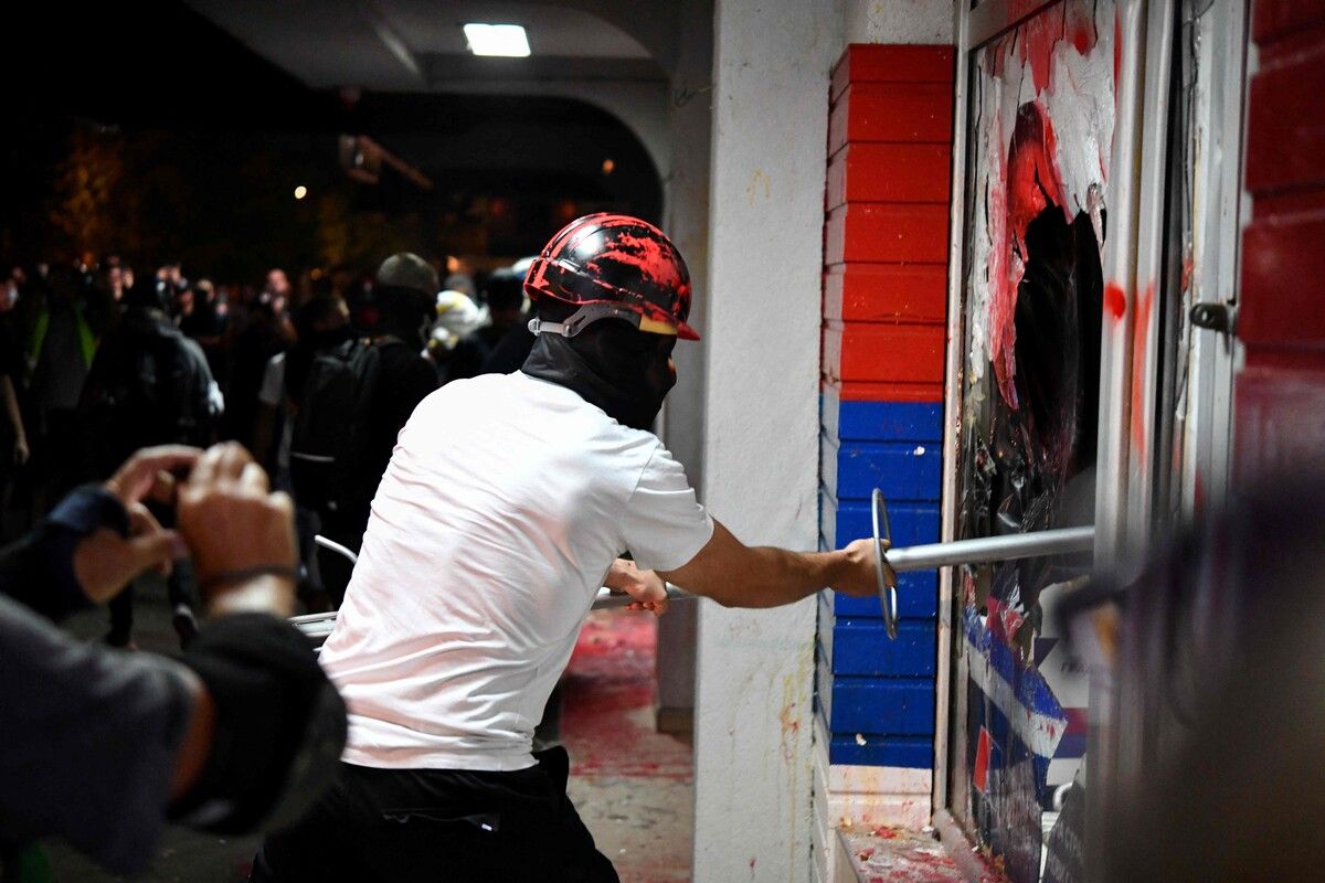 Korruptionsvorwürfe gelten als Auslöser für die anhaltenden Proteste.⇒AFP
