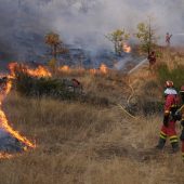 Der Kampf gegen die Flammen in Spanien nähert sich dem Ende