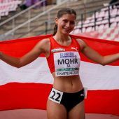 Platz sieben bei der U20-EM und neuer ÖLV-Rekord für Geherin Theresia Mohr. »C2