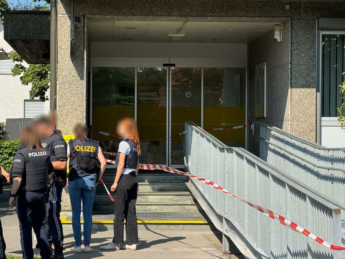 Nach dem Raubüberfall auf die Postfiliale in Götzis wurde ein 23-jähriger Tatverdächtiger festgenommen. ⇒vol.at/waanders
