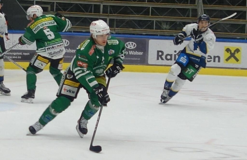 Philipp Pöschmann war gegen Kitzbühel mit seinen beiden Treffern der Matchwinner.⇒SIHa (2)