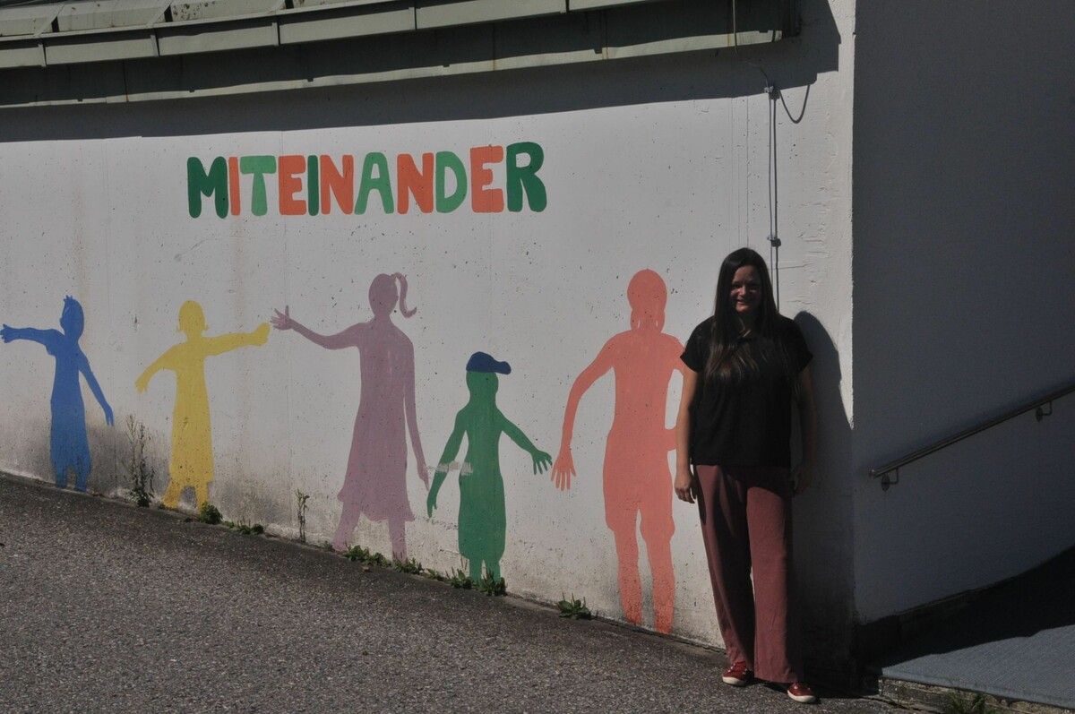 Raphaela Gruber ist Leiterin der Kinderbetreuungseinrichtung. ⇒Hans Bösch