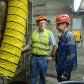 Radon-Schutzmaßnahmen an kritischen Plätzen