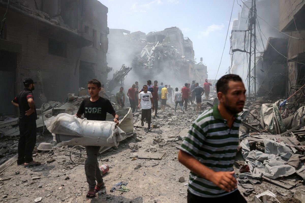 Rund 22 Monate nach Beginn des Gaza-Kriegs hat sich Israels Führung für eine weitere Verschärfung der Kämpfe in dem Küstenstreifen entschieden.⇒AFP