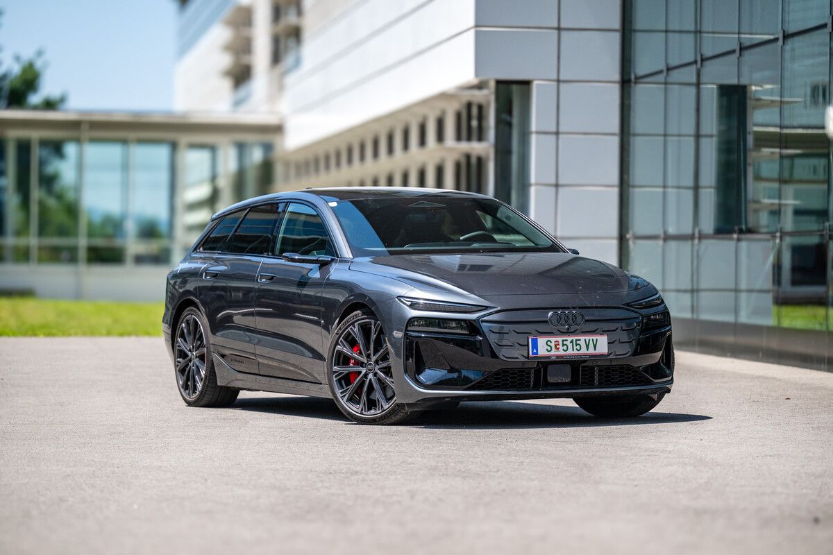 Schicker Audi S6 Avant mit Elektroantrieb.⇒VN/Rhomberg