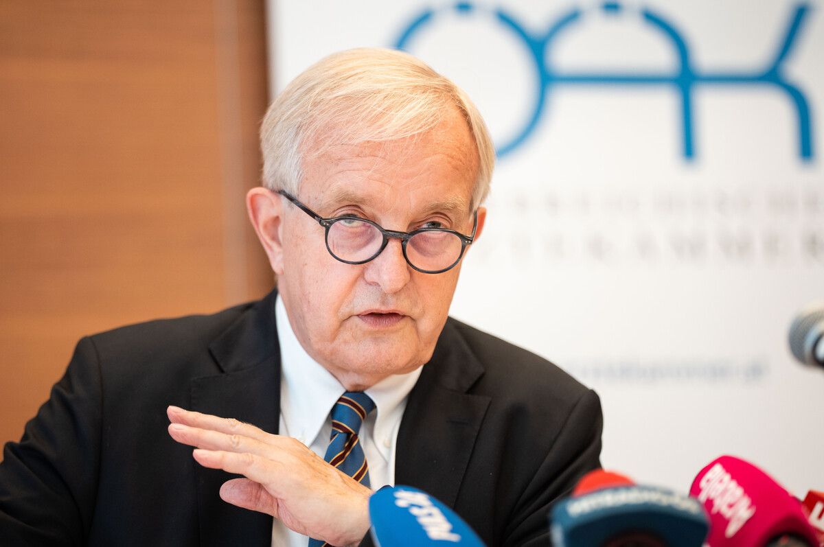 Steinhart stellt eine Blockadehaltung in Abrede.⇒APA/Hochmuth