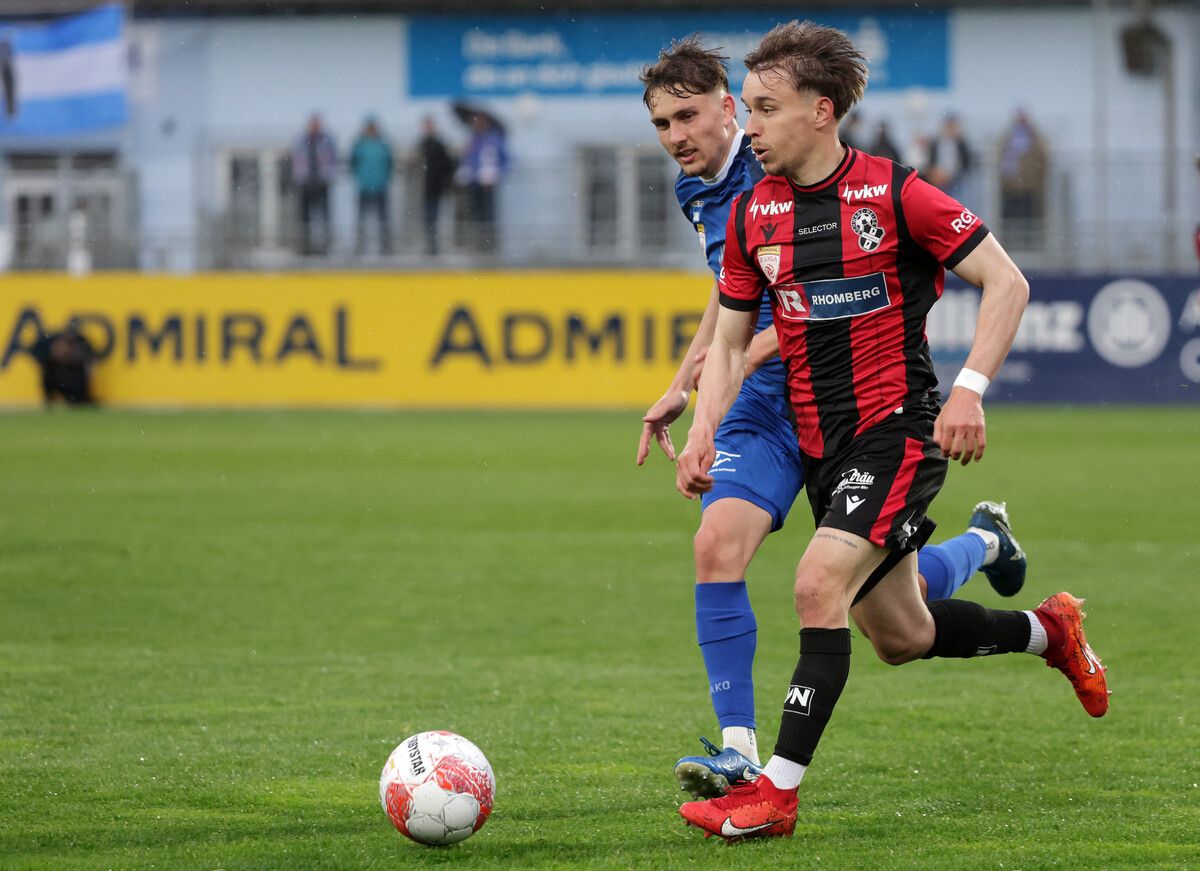 SWB-Verteidiger Raul Marte hat seine Verletzung überstanden und ist heute ein großes Thema für die Startelf gegen Austria Klagenfurt.⇒gepa