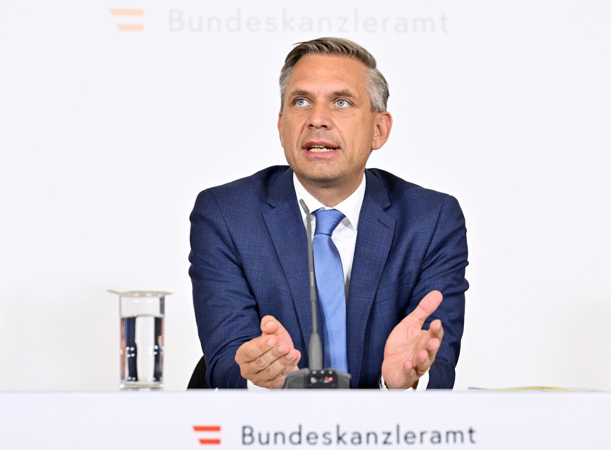 „Wir werden das in der Koalition diskutieren“, sagte der Minister. ⇒APA/Techt