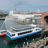 Elektroschiff im Dauertest