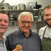 Slow-Food-Präsident besucht das Restaurant „Feinspitz“