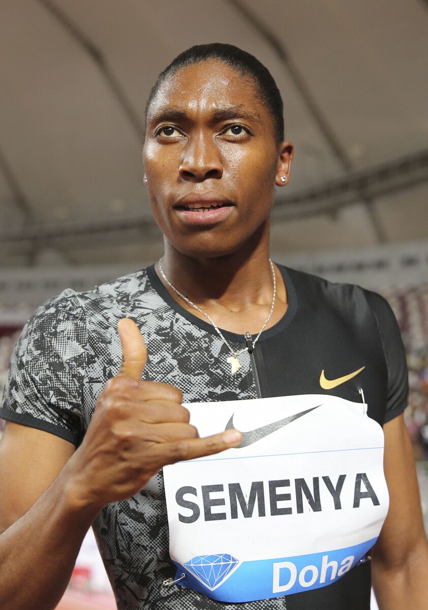 800-m-Olympiasiegerin Caster Semenya lehnte bislang die SRY-Gentests ab.⇒AP