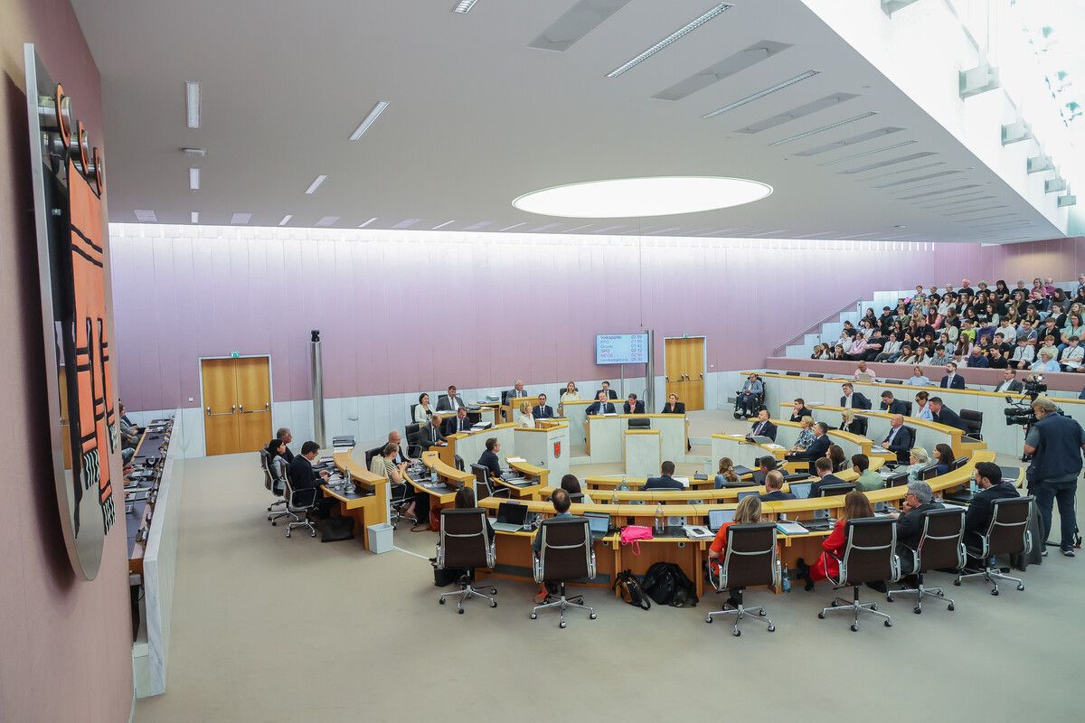 Am Mittwoch steht eine intensive Sitzung im Landtag an. ⇒VN/Philipp Steurer