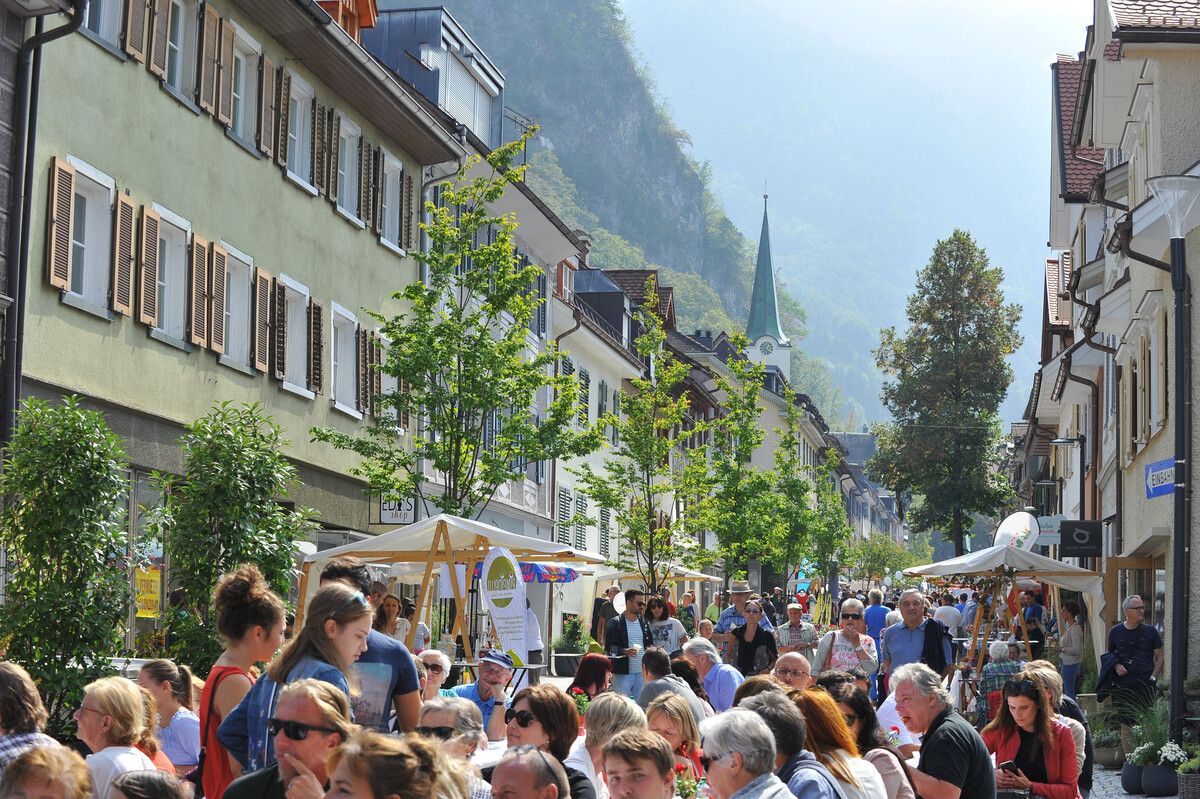 Am Samstag findet der Emser Markt statt. ⇒Stadt Hohenems