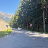 Straßensanierung auf der L93 in Bludenz