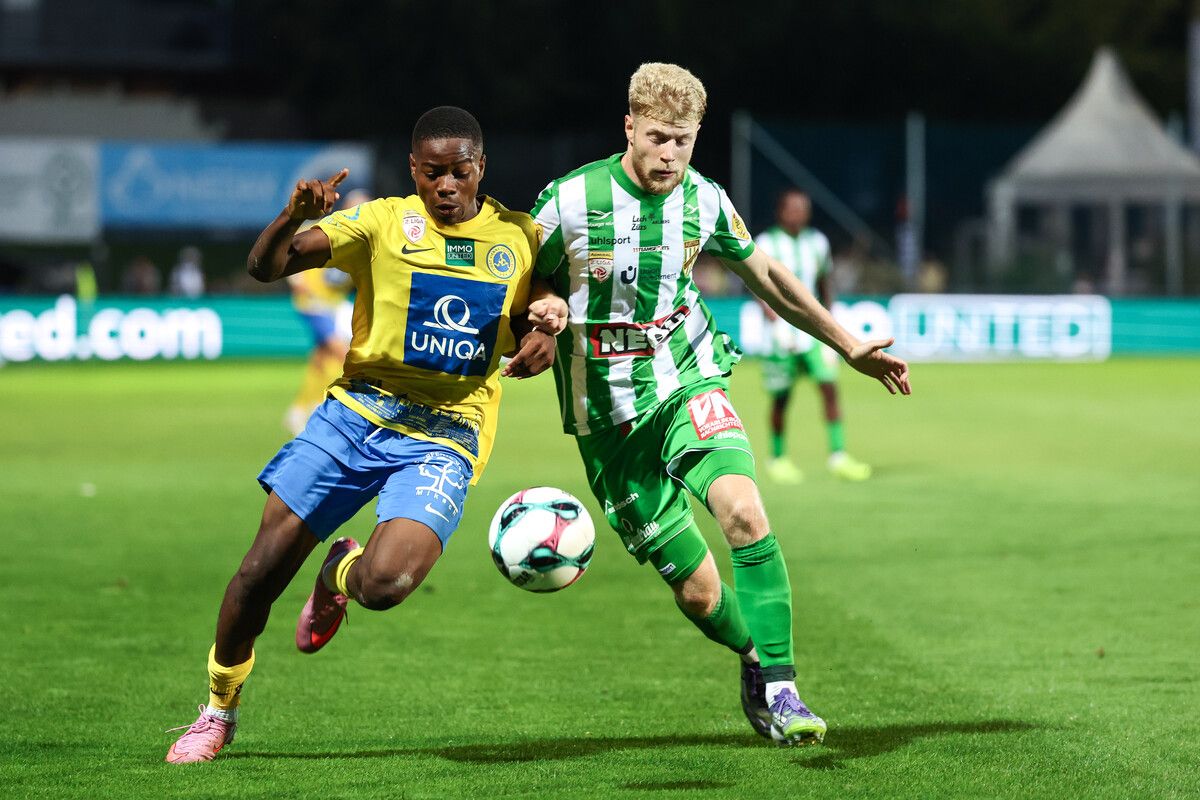 Austrias Neuzugang Lukas Ibertsberger hat sich schnell in die Stammelf gespielt, will auch heute gegen den FAC überzeugen.⇒gepa