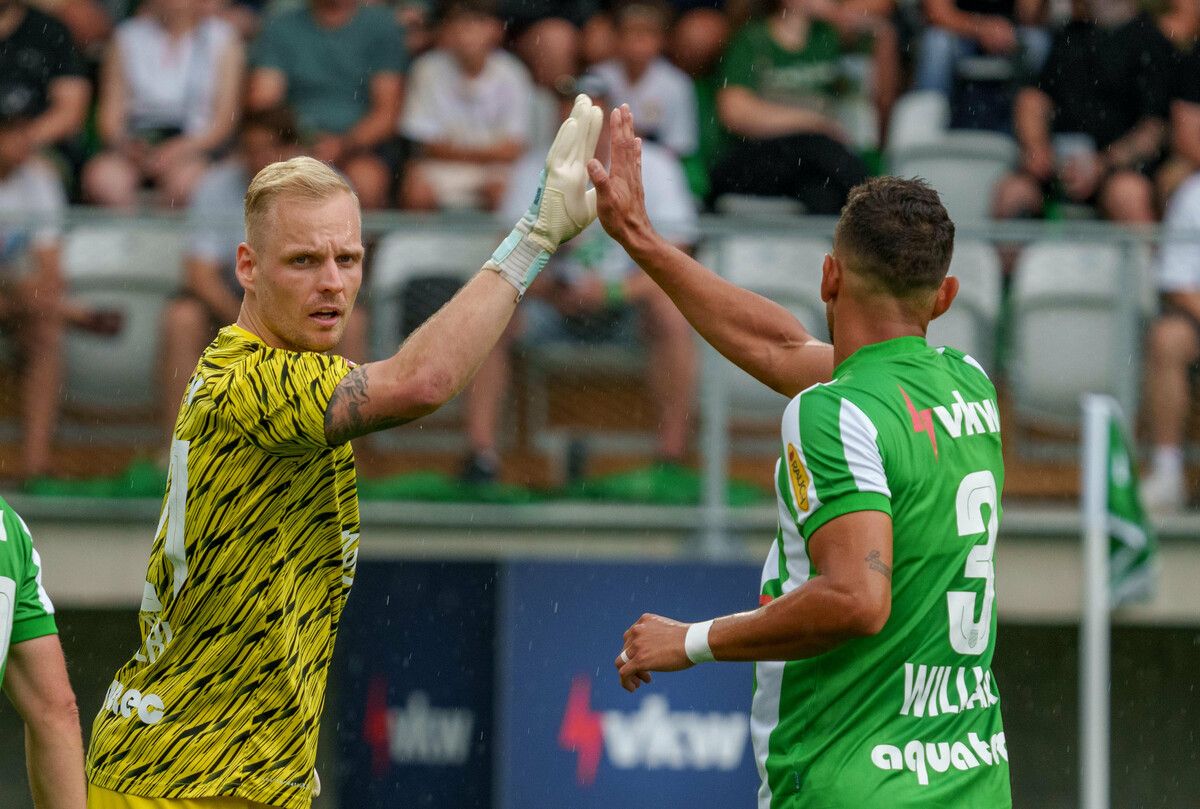 Austrias Tormann Domenik Schierl sieht seine Mannschaft absolut imstande, wieder zu einer Heimmacht zu werden.⇒gepa