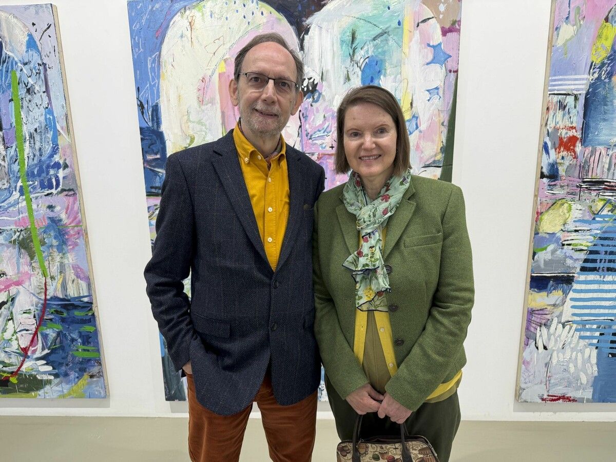 Barbara und Norbert Huber kamen in die c.art.