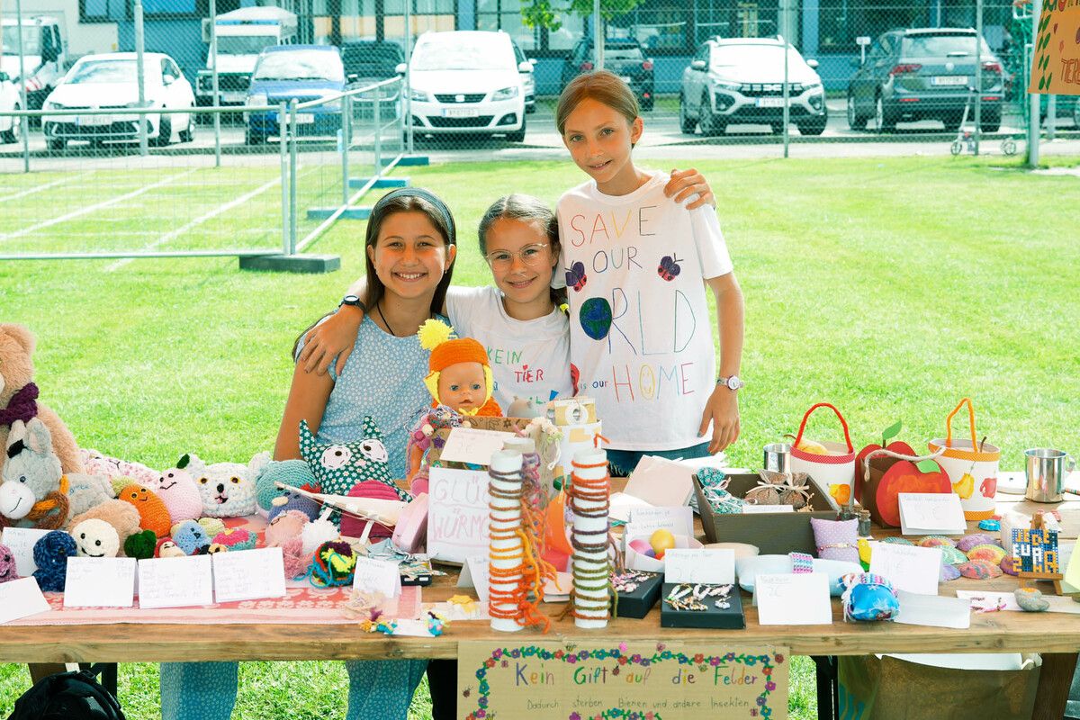 Beim Kinderkreativmarkt präsentierten die Kinder ihre Fantasie. ⇒Gemeinde