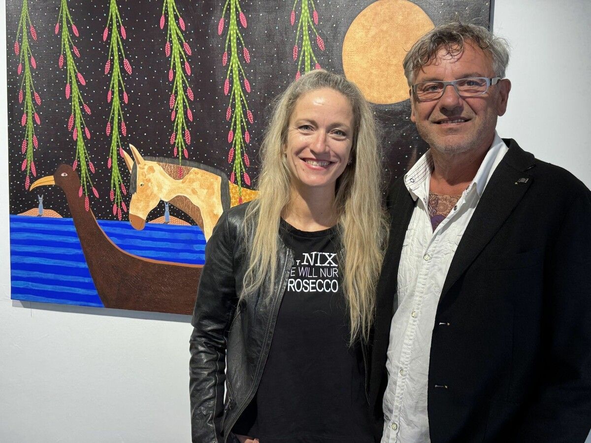 Bettina Strachowitz (strachowitz-ag) und Roland Schuster.