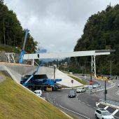 90 Meter Förderband über die L190